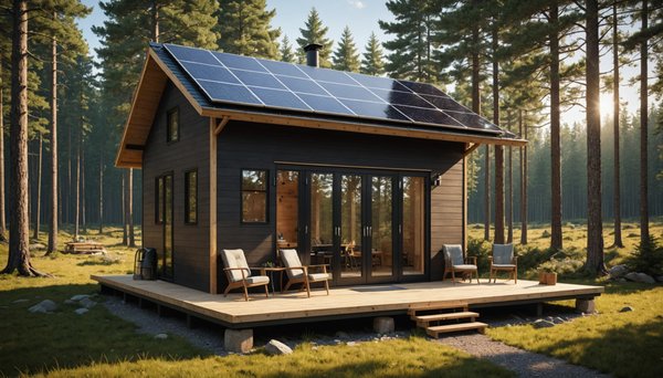 Comment fonctionne un panneau solaire pour chalet ?